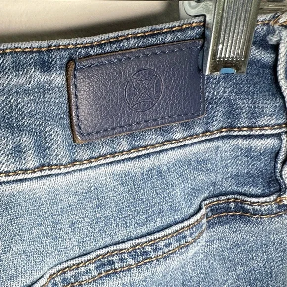 Revelry Light Blue Distressed Skinny Jeans - Picture 3 of 5